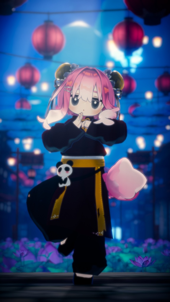 【MA対応】パンダチャイナ【6アバター対応】