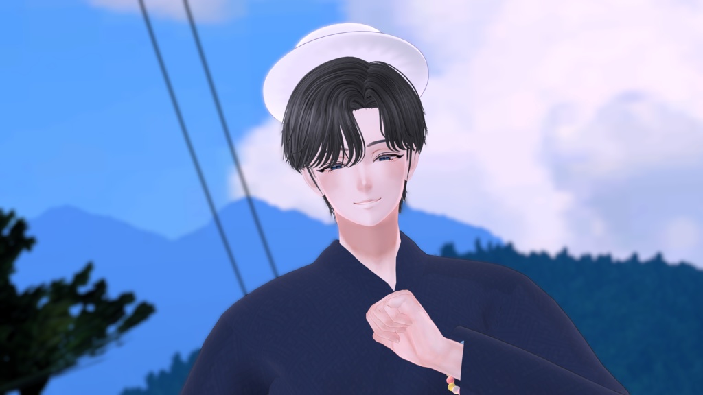 【MA対応】森林邸式浴衣【5アバター対応】