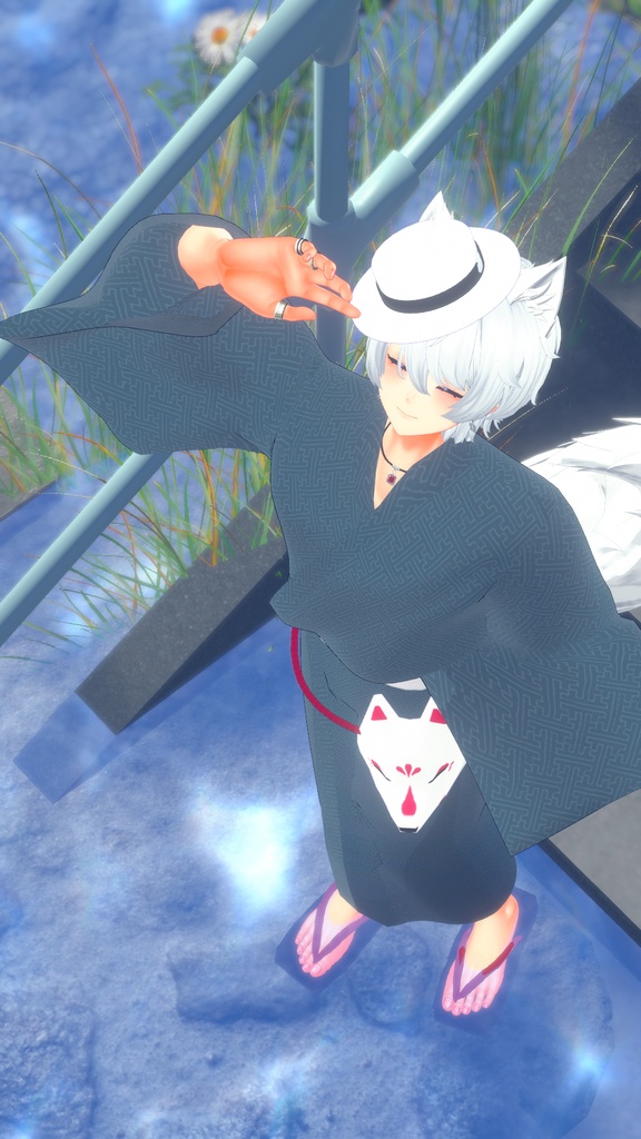 【MA対応】森林邸式浴衣【5アバター対応】