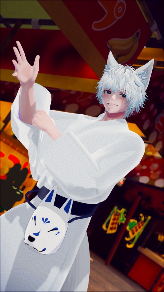 【MA対応】森林邸式浴衣【5アバター対応】