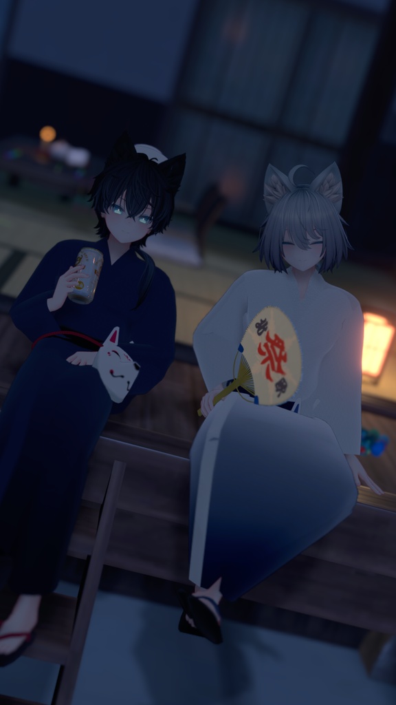 【MA対応】森林邸式浴衣【5アバター対応】