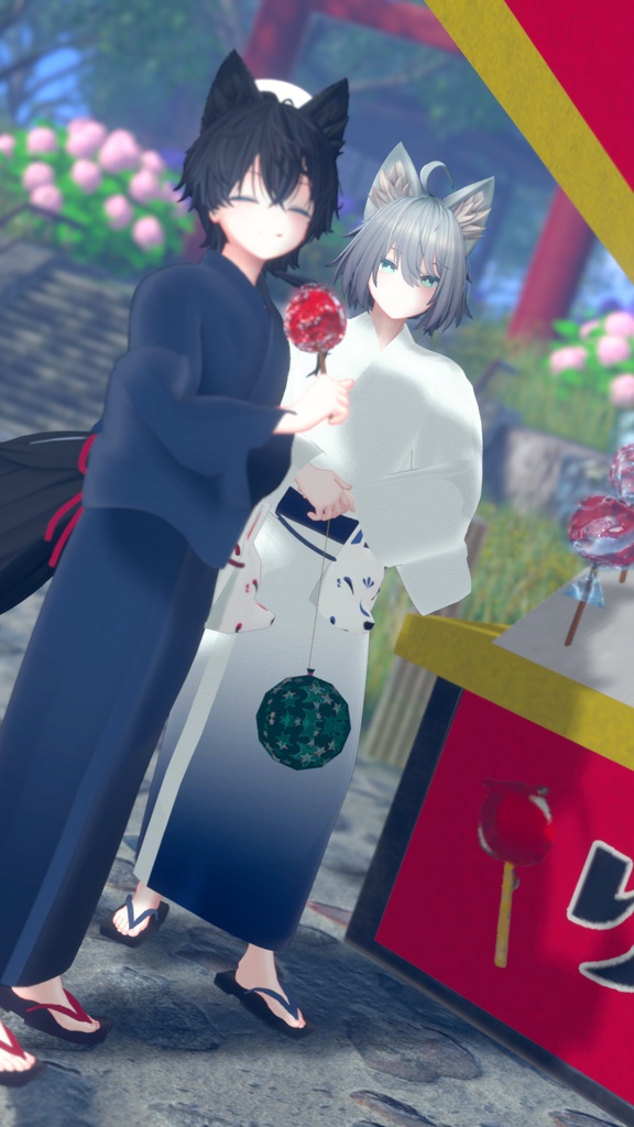 【MA対応】森林邸式浴衣【5アバター対応】