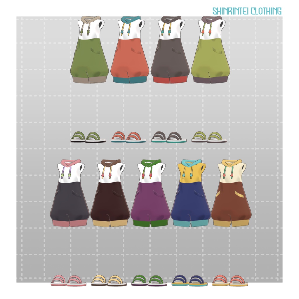 【MA対応】元気っこ!ロンパース【まめふれんず・ネメシス/エルシオン・みみのこ対応】