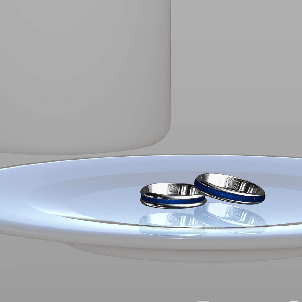 【MA対応】シンプル2リング