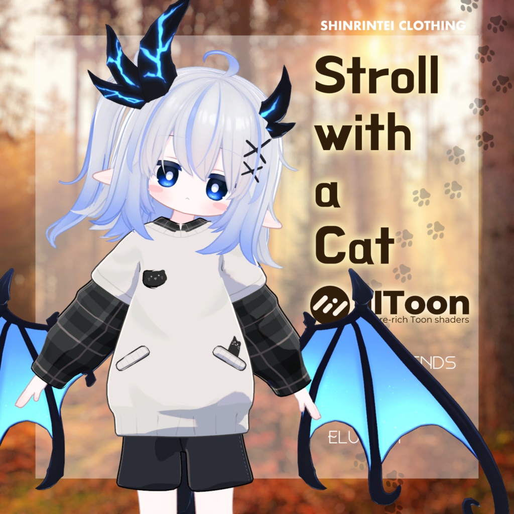 【MA対応】Stroll with a Cat【7アバター対応】