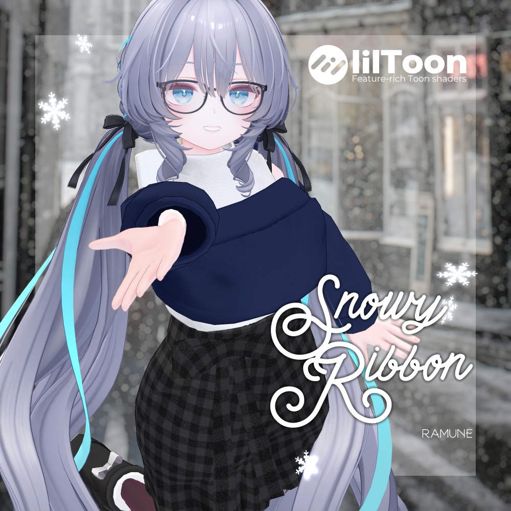 ✨追加対応セール中✨Snowy Ribbon【8アバター対応】
