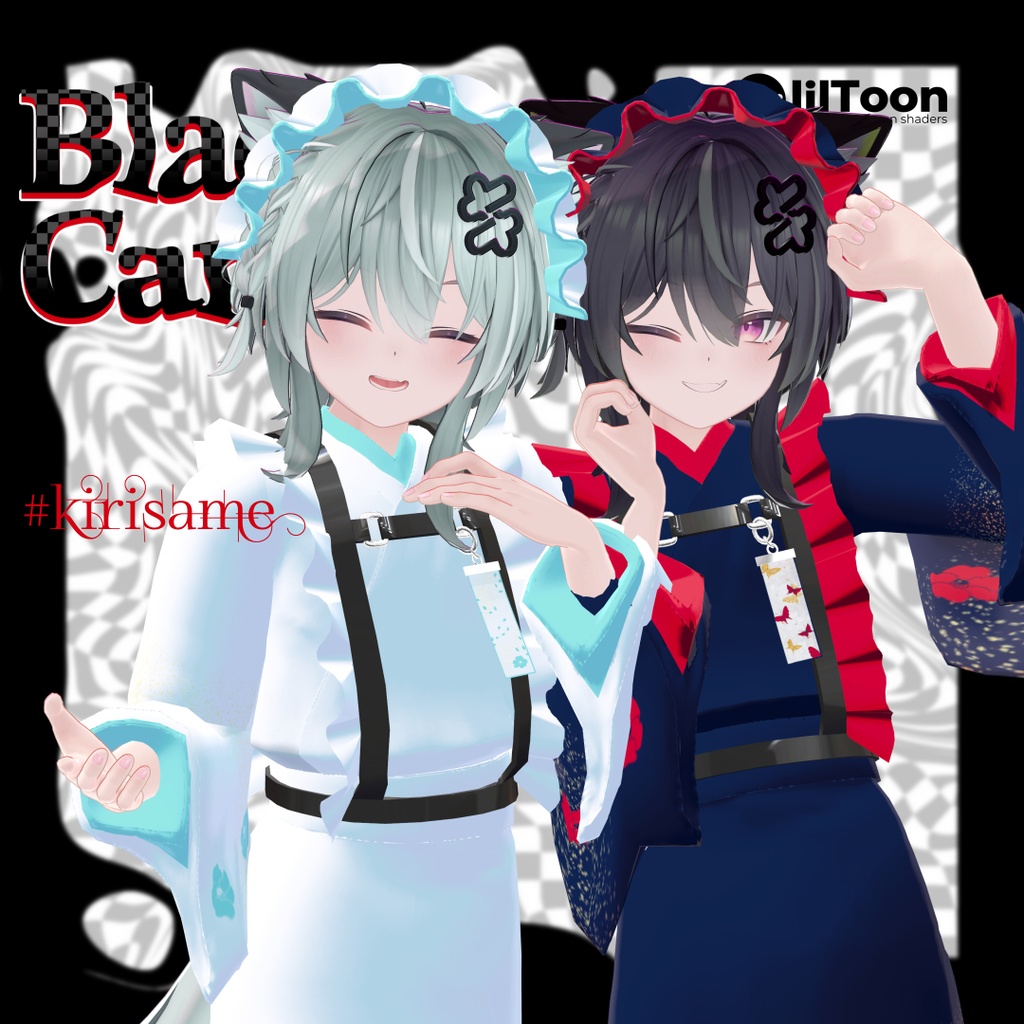 8/8UpDate!【MA対応】Black  Camellia【複数アバター対応】