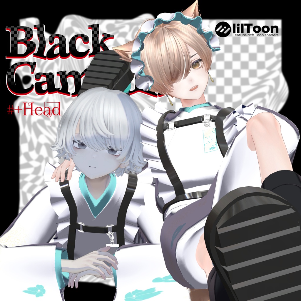 ✨セール中✨【MA対応】Black Camellia【複数アバター対応】