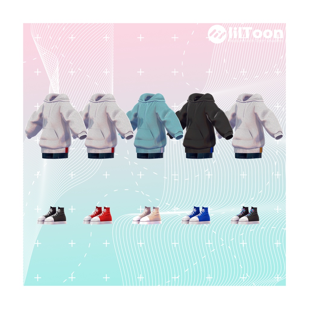 🌸販売開始SALE中🌸【MA対応】春風フーディー【5アバター対応】