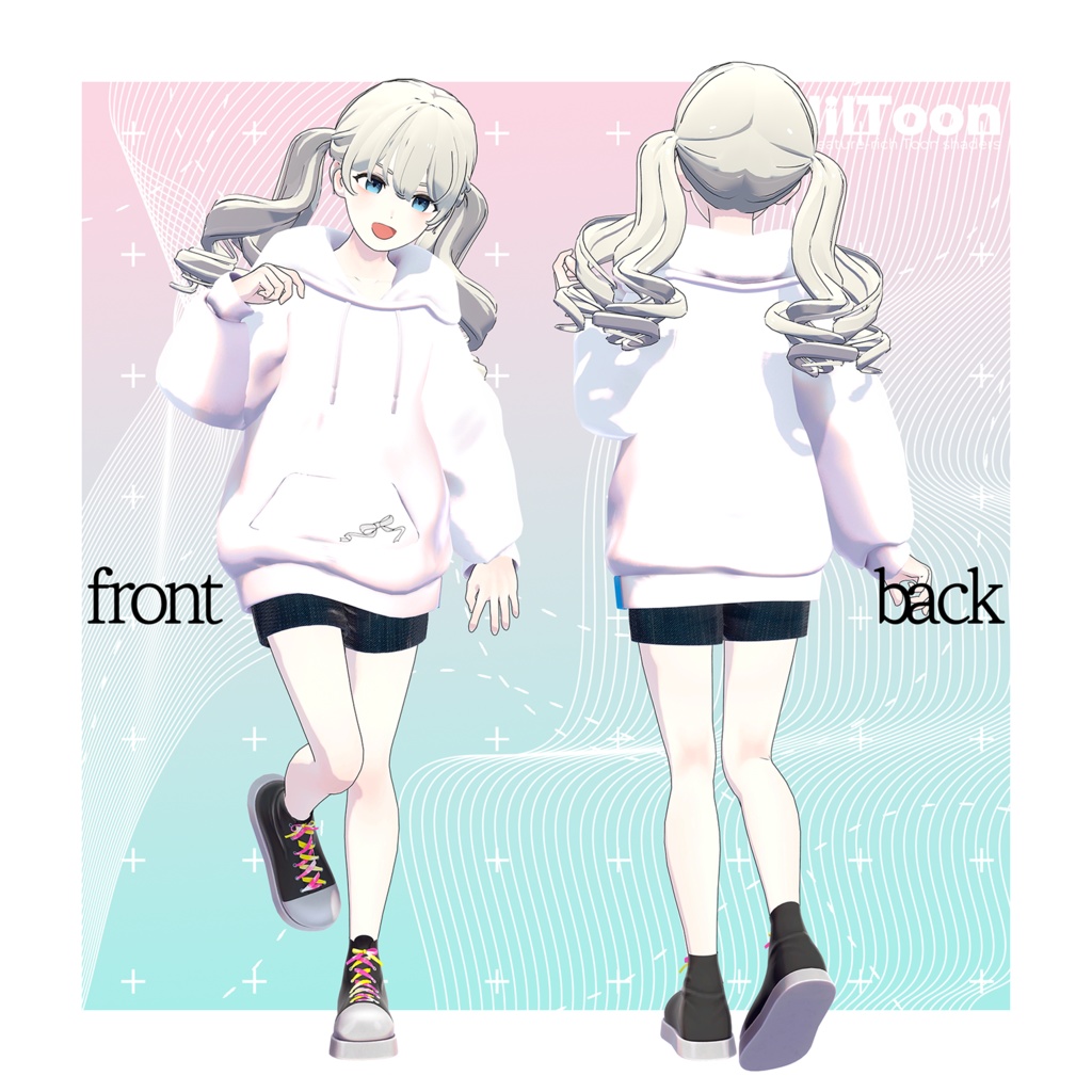 🌸販売開始SALE中🌸【MA対応】春風フーディー【5アバター対応】