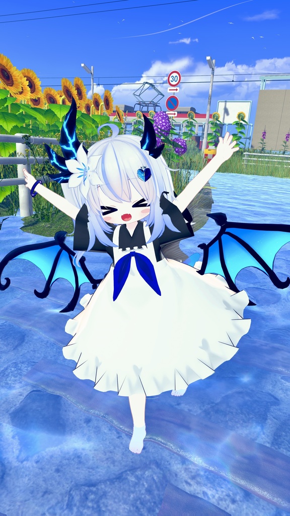 【VRC想定衣装】金魚メイド