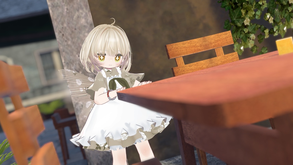 【VRC想定衣装】金魚メイド
