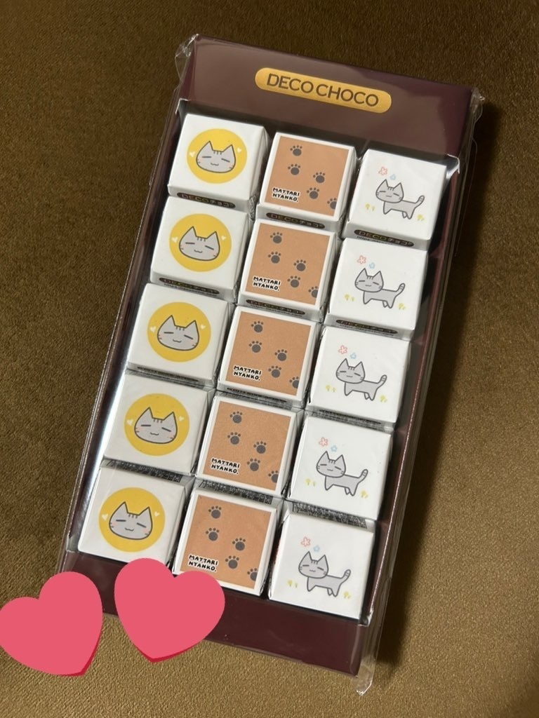 にゃんこチョコ