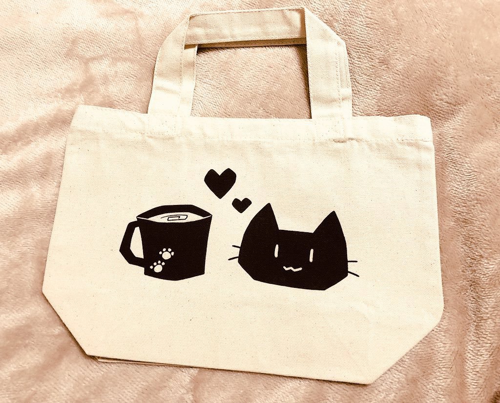 カフェにゃんトートバッグ