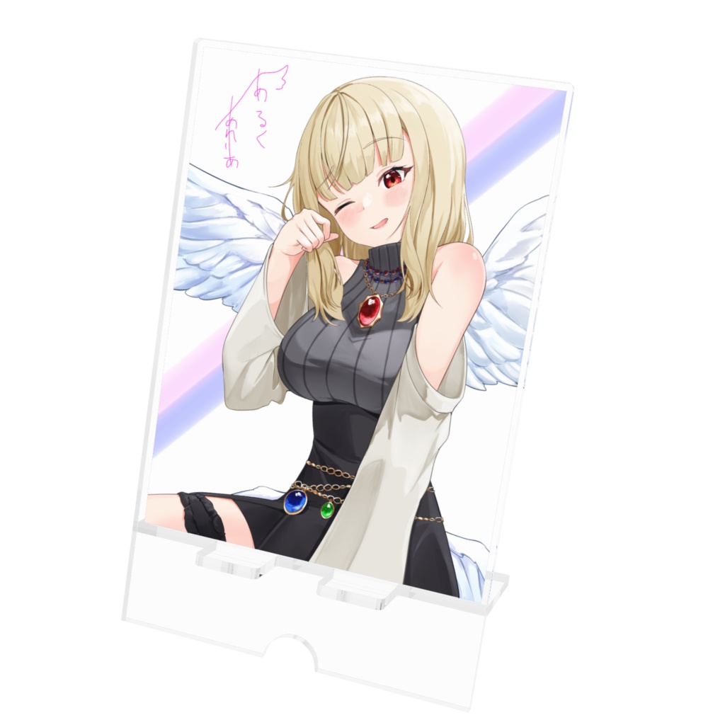 おねむアルクさんのスマホスタンド