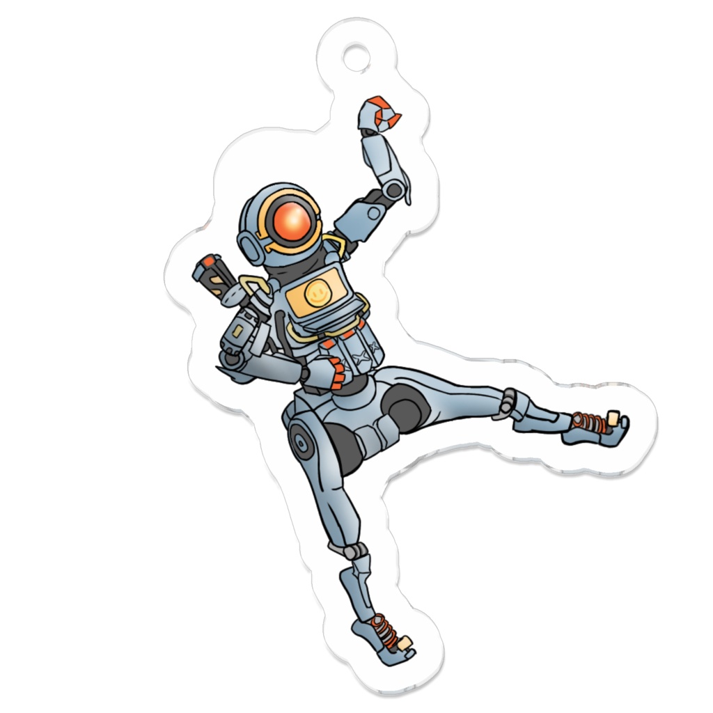 ジップラインで飛ぼうアクキー