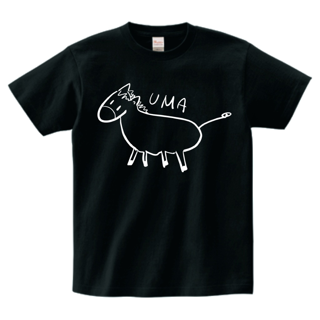 uma ヘビーウェイトＴシャツ（黒）