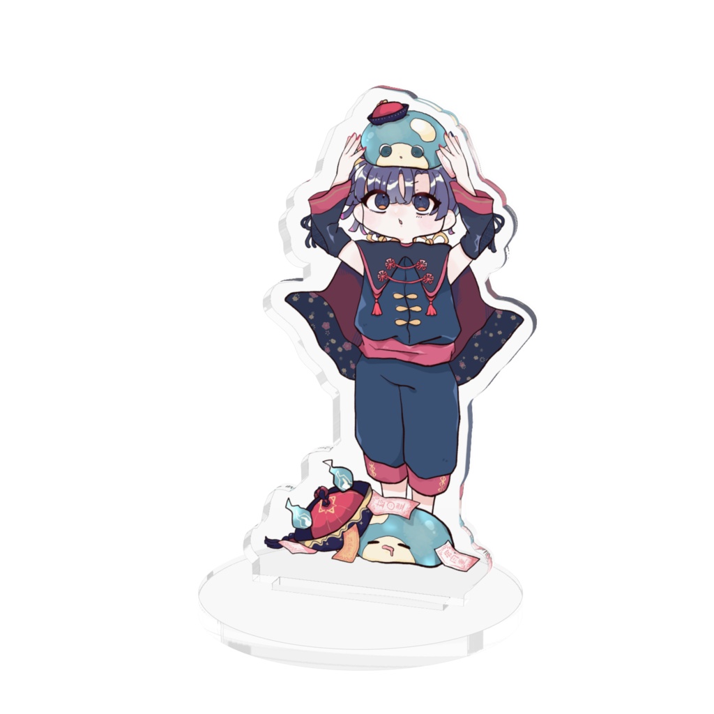 創作キョンシー君 アクリルフィギュア