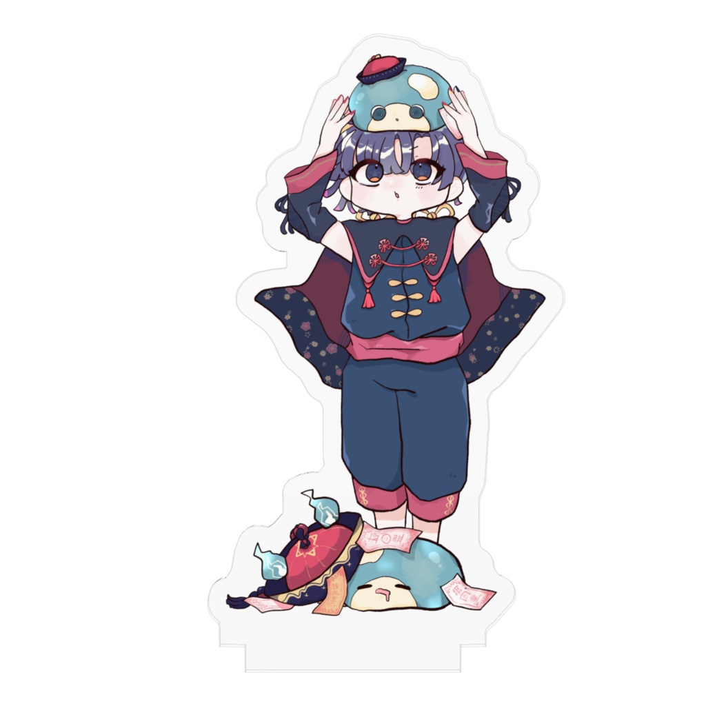 創作キョンシー君 アクリルフィギュア