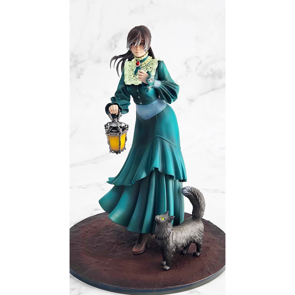 『ランタンを持った淑女』stl file for 3Dprinting