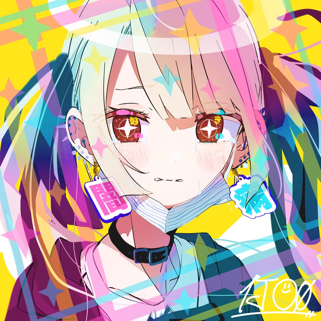 【KAWAII POP ART】「まじやみ。」(リニューアルVer.)