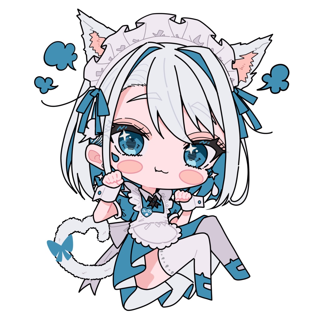 雷電・風天 BIGアクリルキーホルダー