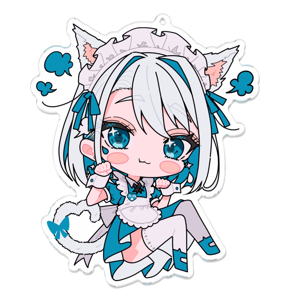 雷電・風天 BIGアクリルキーホルダー