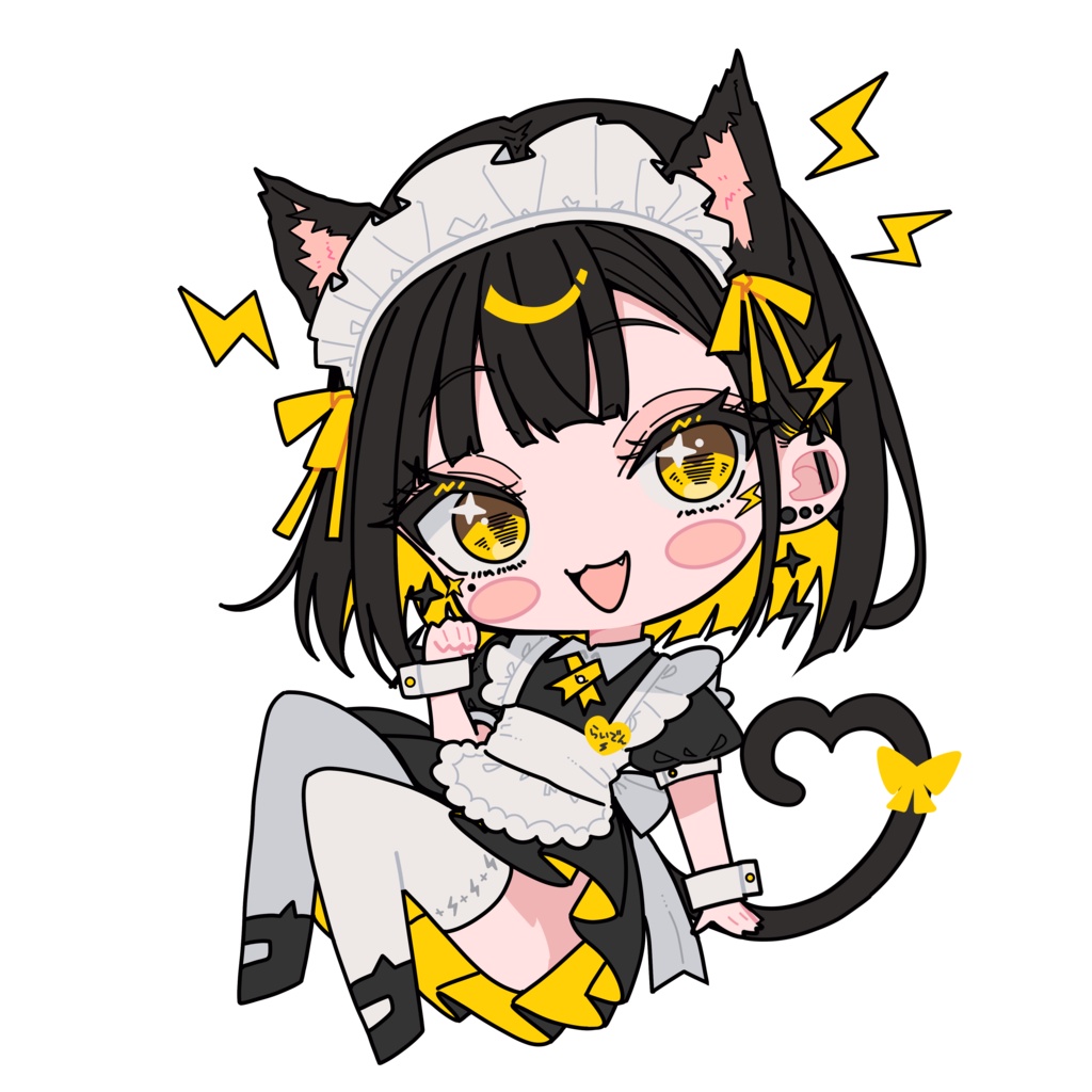 雷電・風天 BIGアクリルキーホルダー