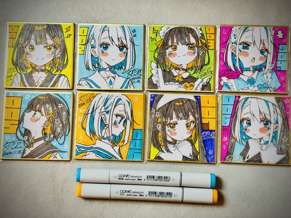 【全8種】原画ガチャ 第１弾【COMITIA150先行頒布】