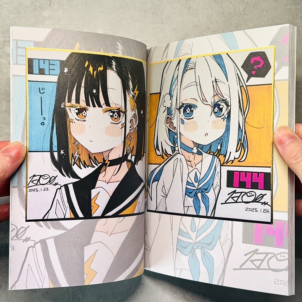 【限定サイン本】画集『毎日原画③』/ COMITIA152新刊【限定400部】