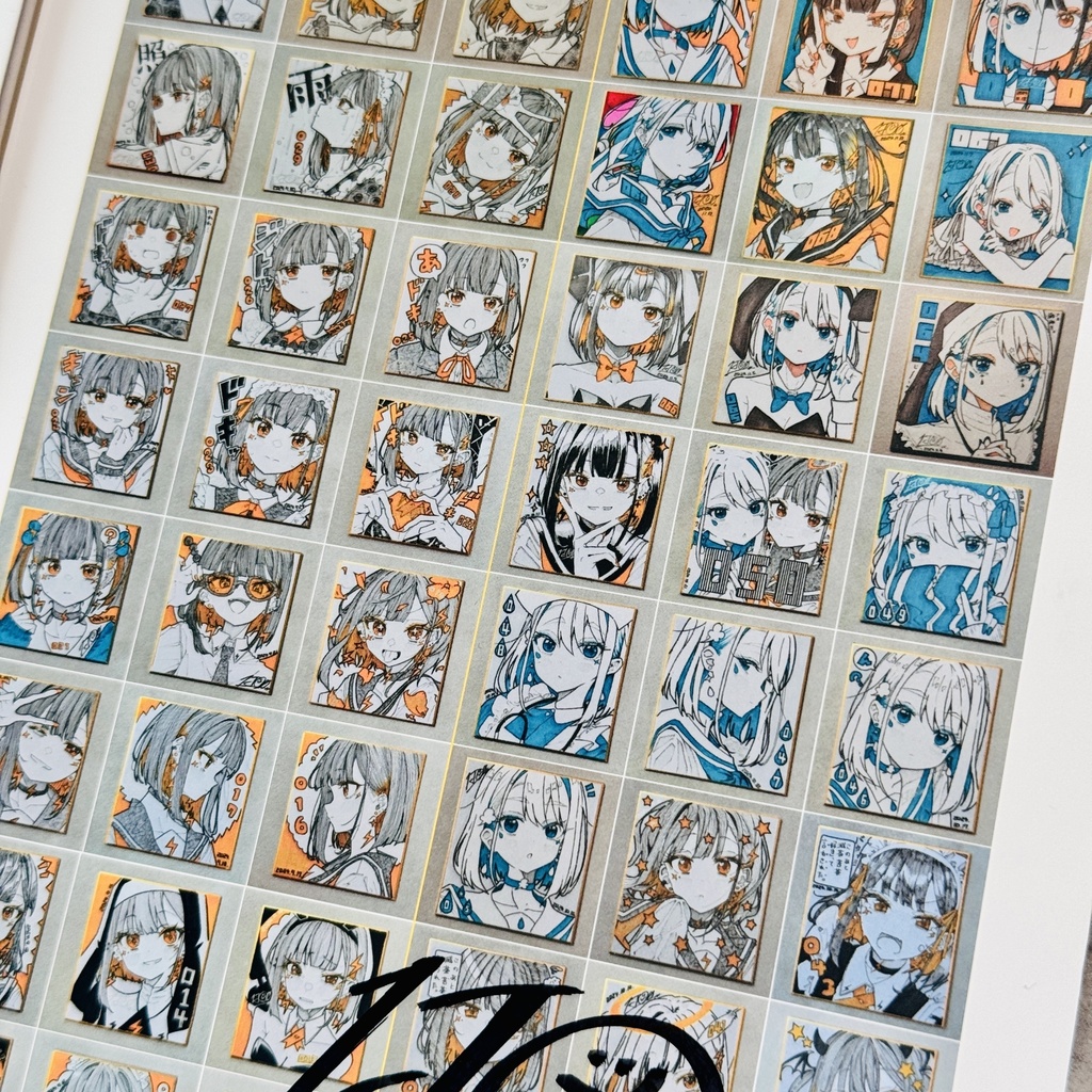 【限定サイン本】画集『毎日原画①②③』コンプリートセット