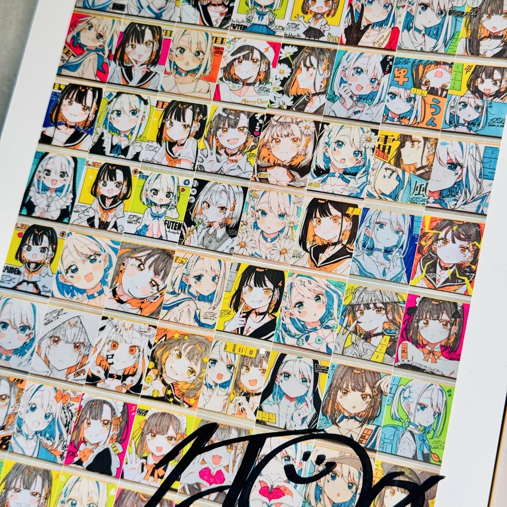 【限定サイン本】画集『毎日原画①②③』コンプリートセット
