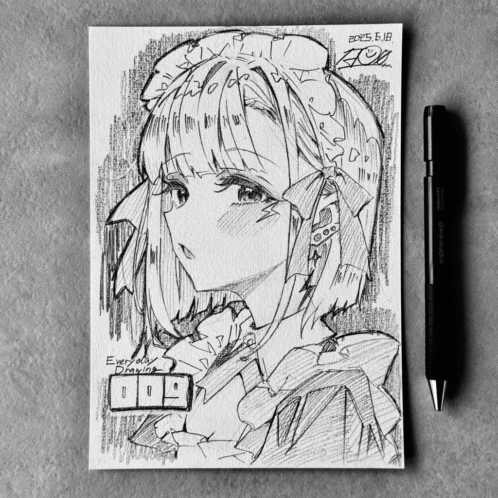 毎日線画 009