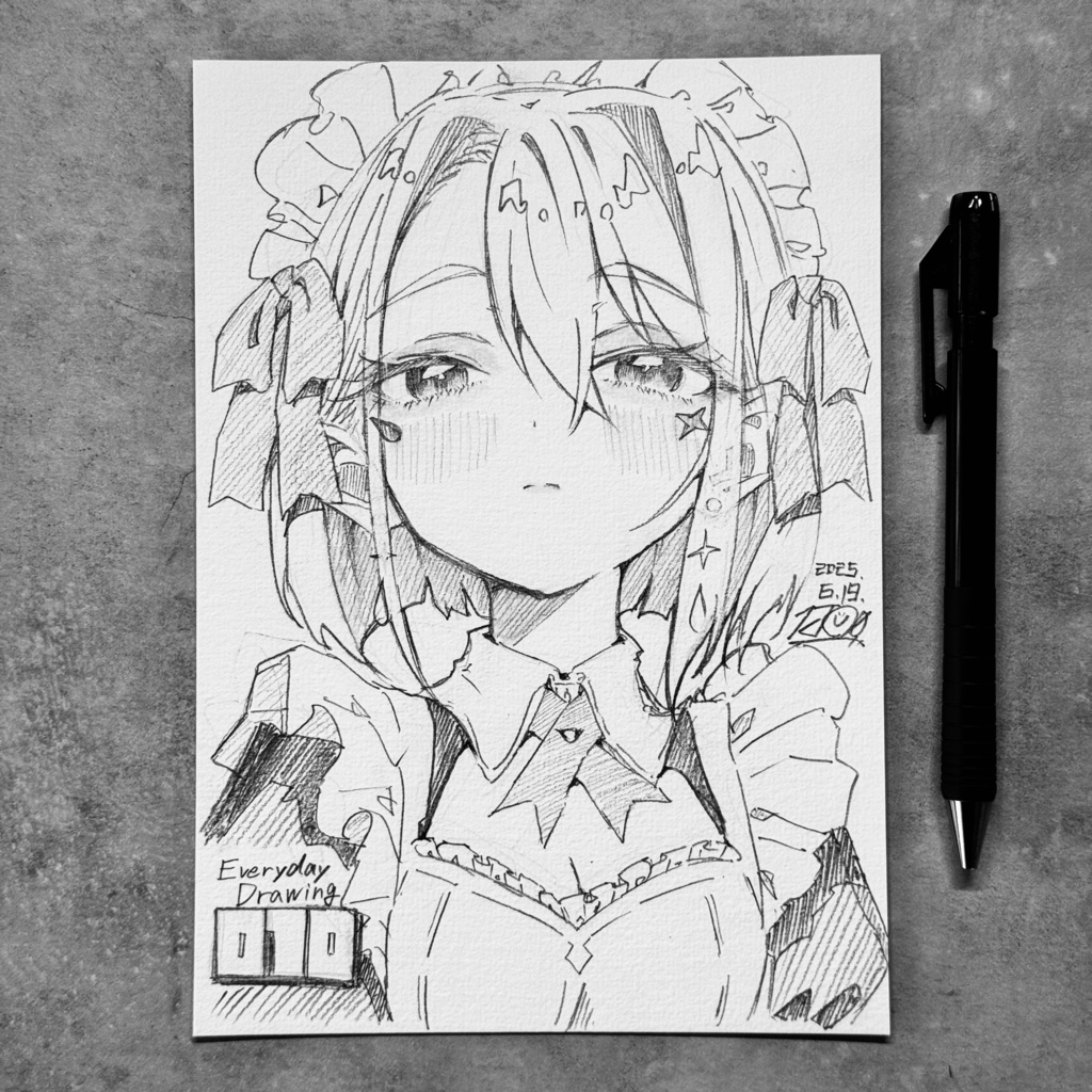 毎日線画 010