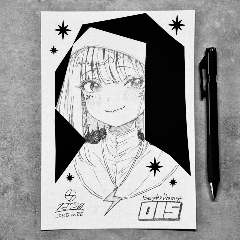 毎日線画 015