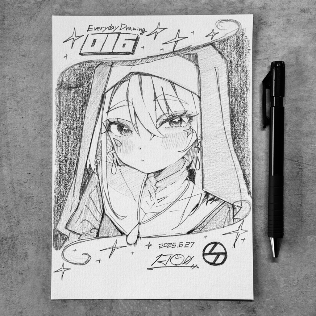毎日線画 016