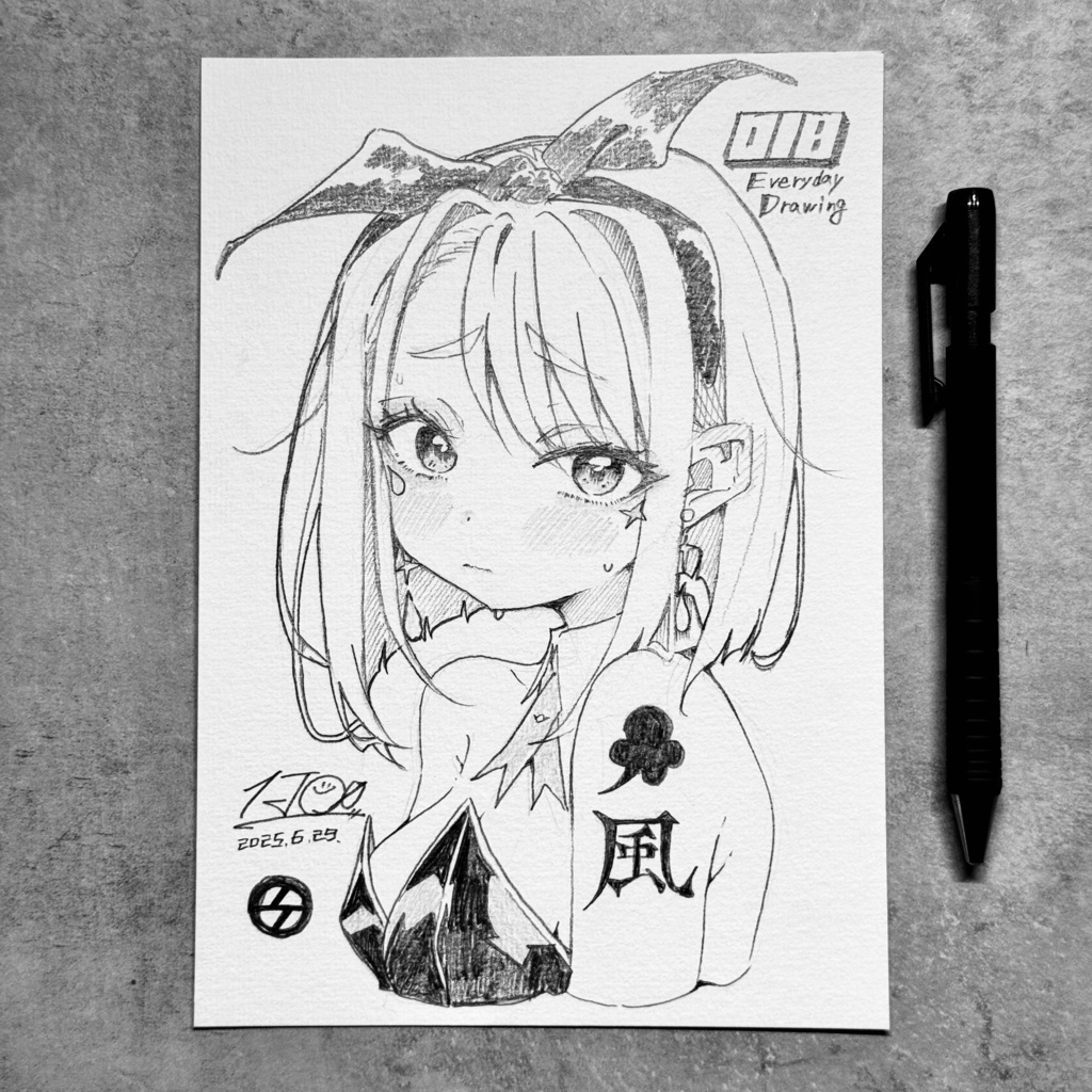 毎日線画 018