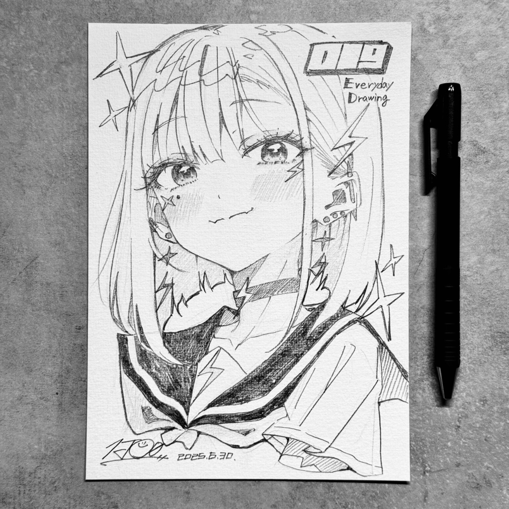 毎日線画 019