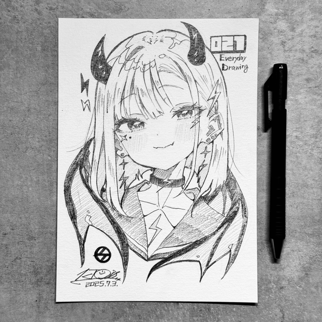 毎日線画 021