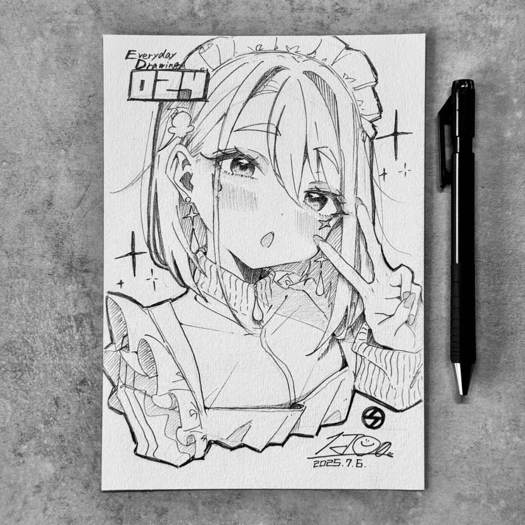 毎日線画 024