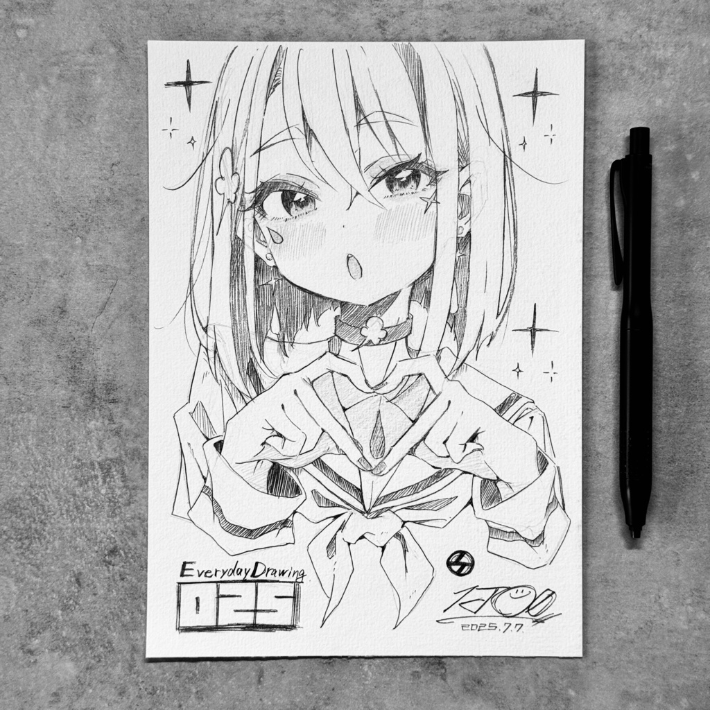 毎日線画 025