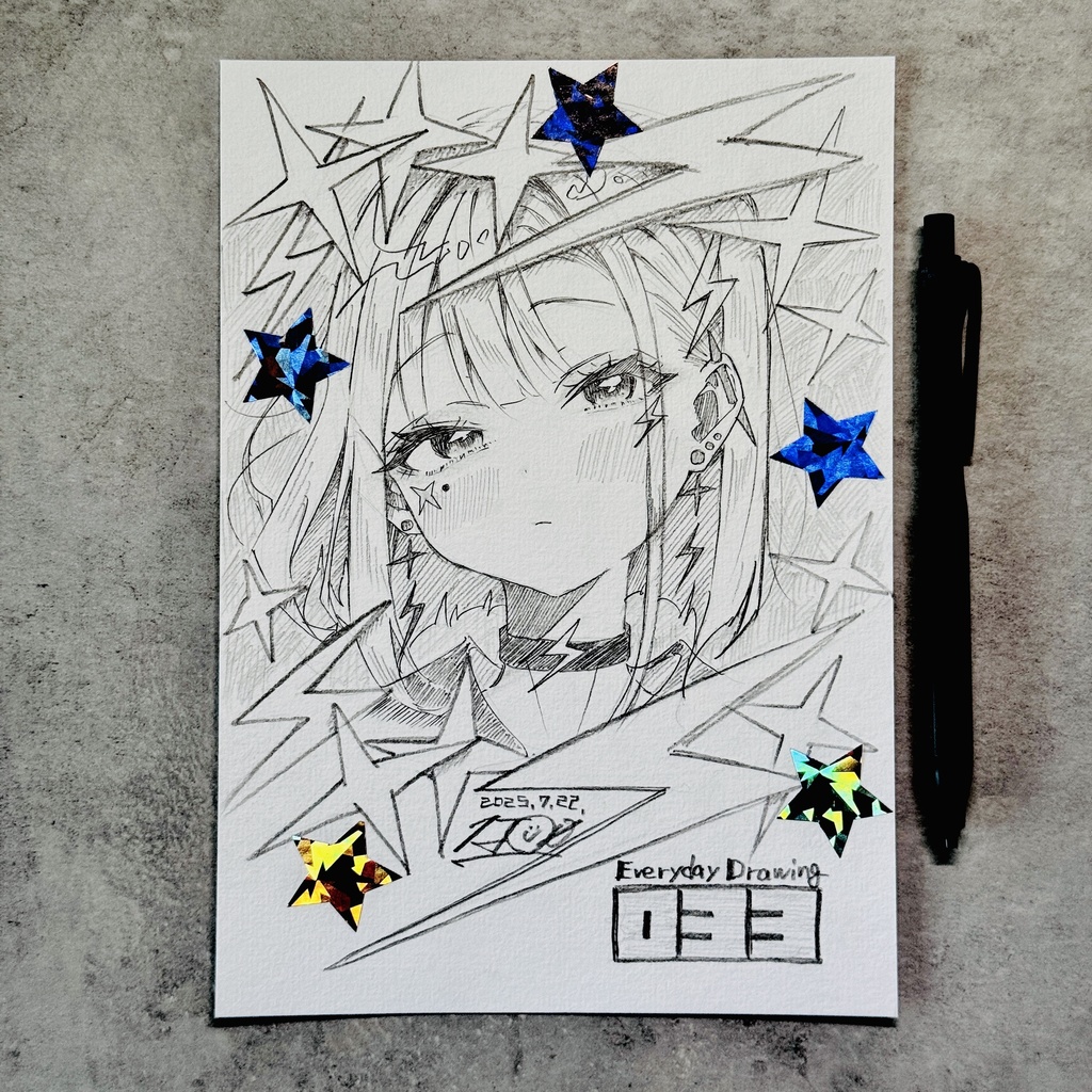 毎日線画 033