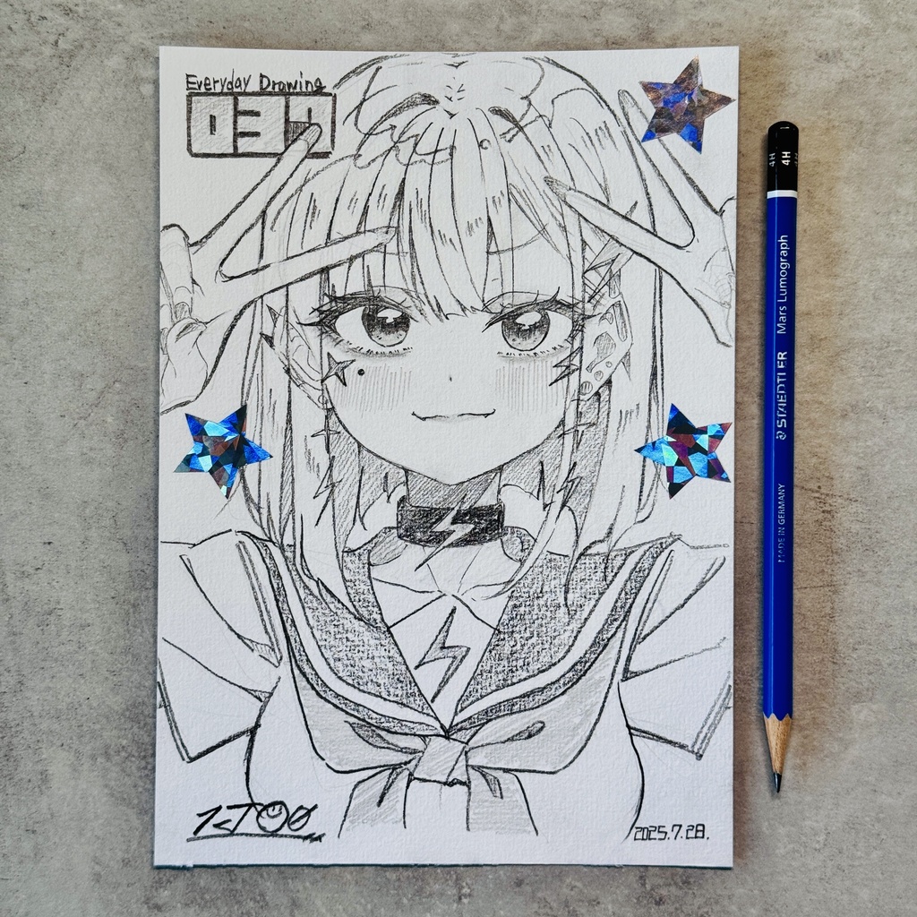 毎日線画 037