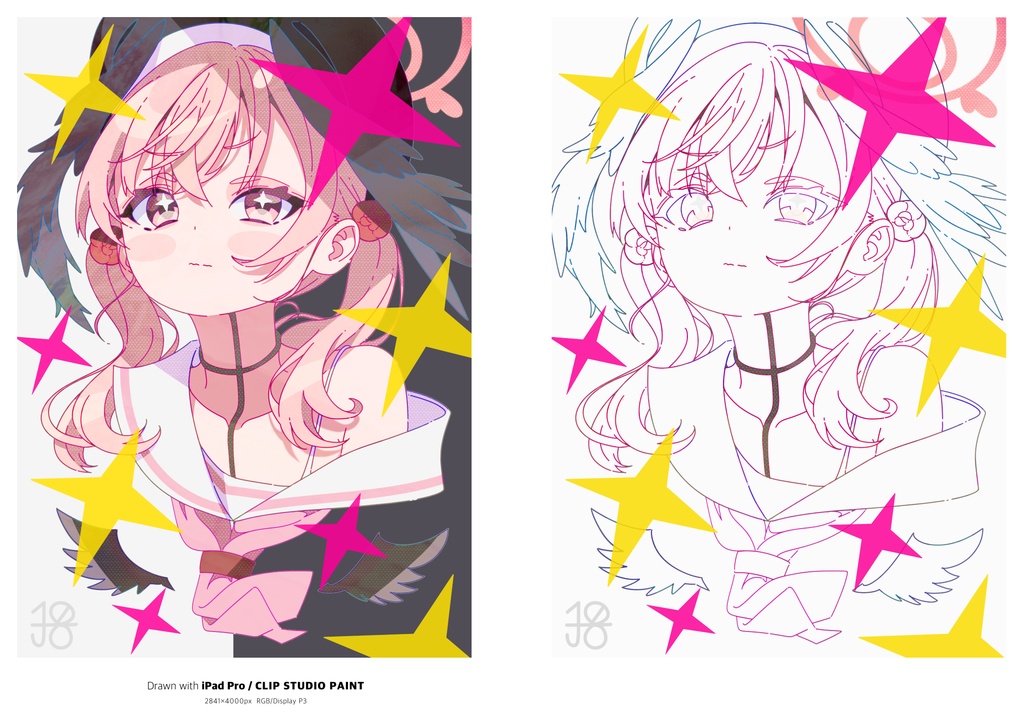 【BOOTH限定サイン本】コハルポップ / イラスト集