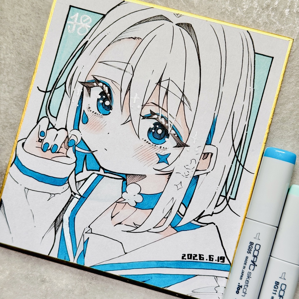 【アナログ原画】風天