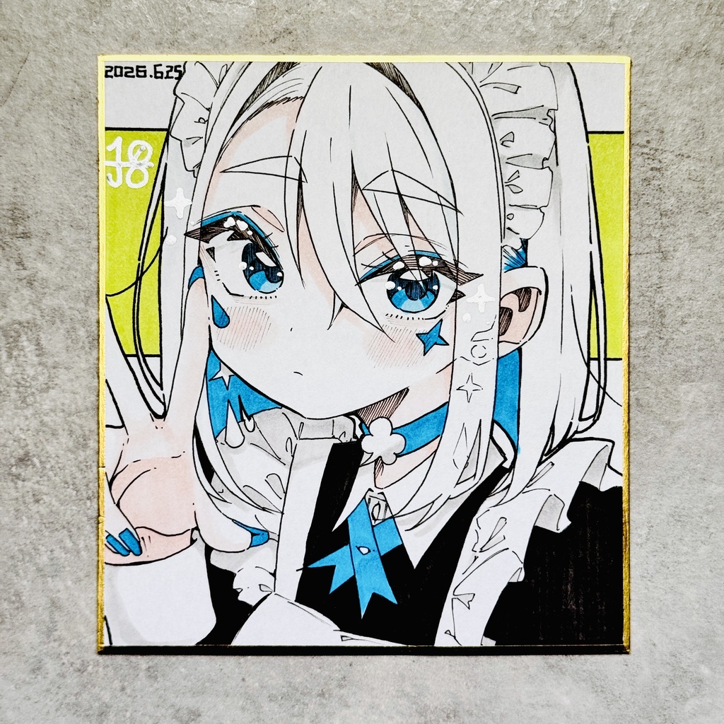 【アナログ原画】メイド風天