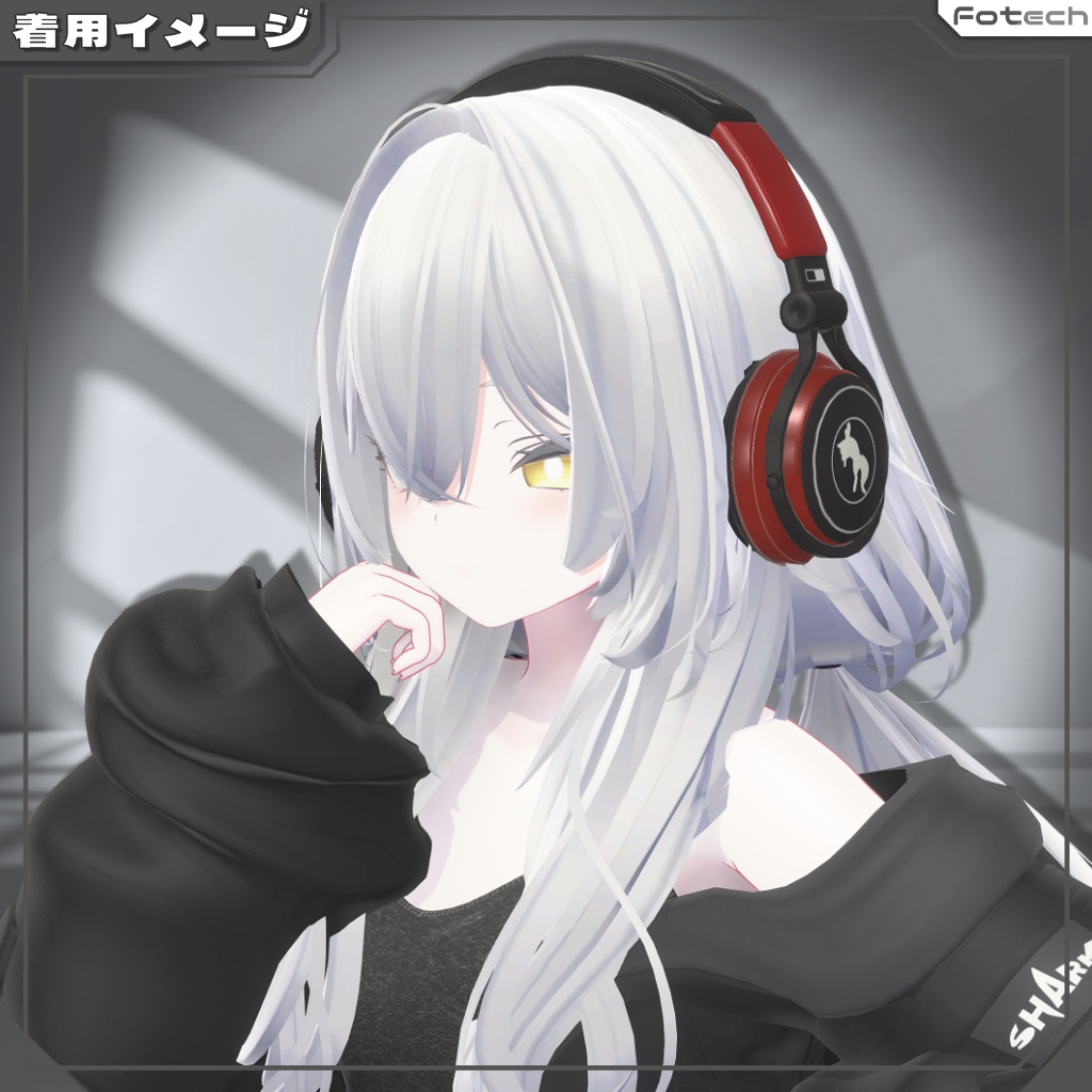 【3Dモデル】ヘッドフォン WH-GX2 【MA対応】