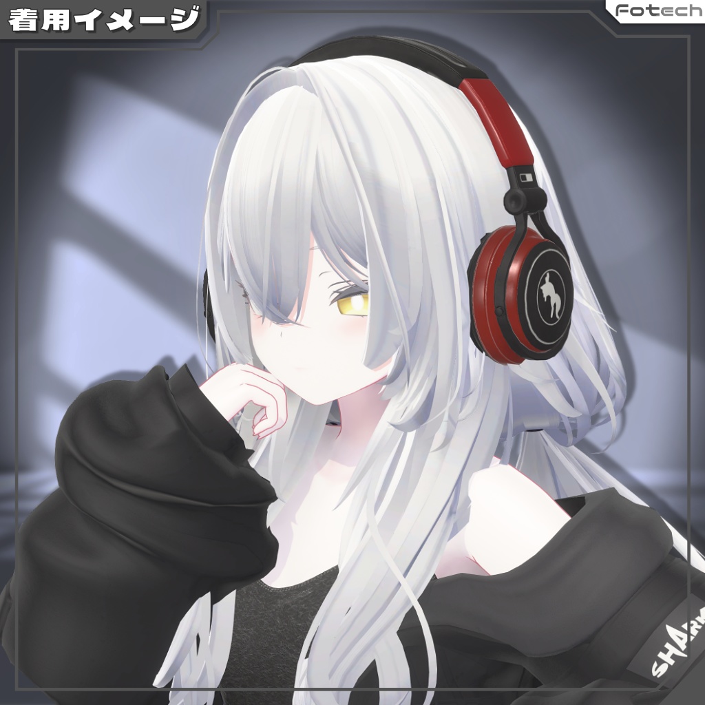 【3Dモデル】ヘッドフォン WH-GX2 【MA対応】