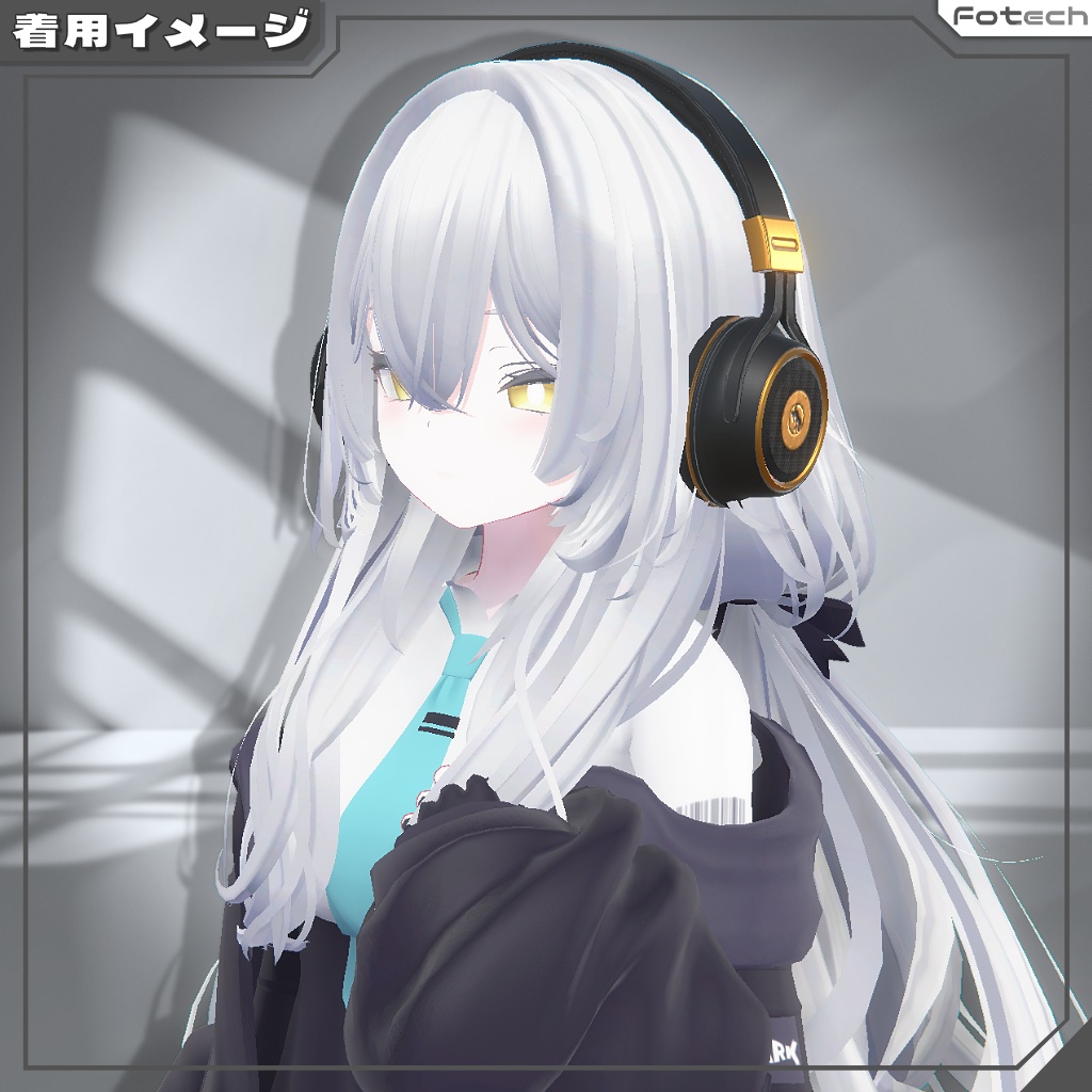 【3Dモデル】ヘッドフォン WH-SD02