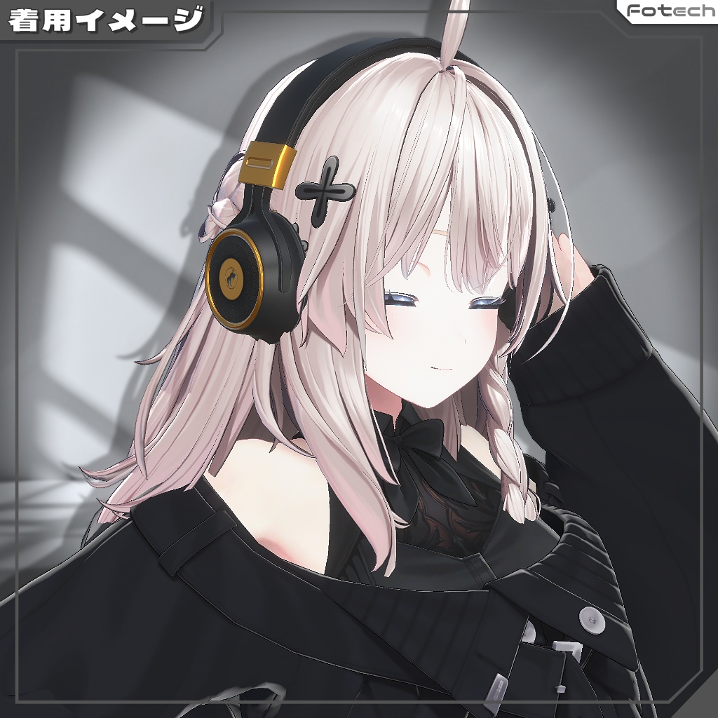 【3Dモデル】ヘッドフォン WH-SD02